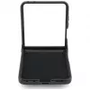 Capa Karl Lagerfeld Karl & Choupette Saffiano Pins para Samsung Galaxy Z Flip8 - preta