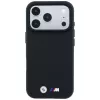 Capa MagSafe BMW M Quadrille Kevlar Metal Logo para iPhone 18 Pro / 17 Pro - preta