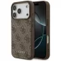 Capa GUESS 4G Classic para iPhone 18 Pro / 17 Pro - castanha