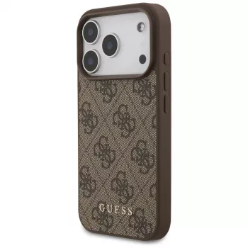 Capa GUESS 4G Classic para iPhone 18 Pro / 17 Pro - castanha