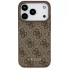 Capa GUESS 4G Classic para iPhone 18 Pro / 17 Pro - castanha