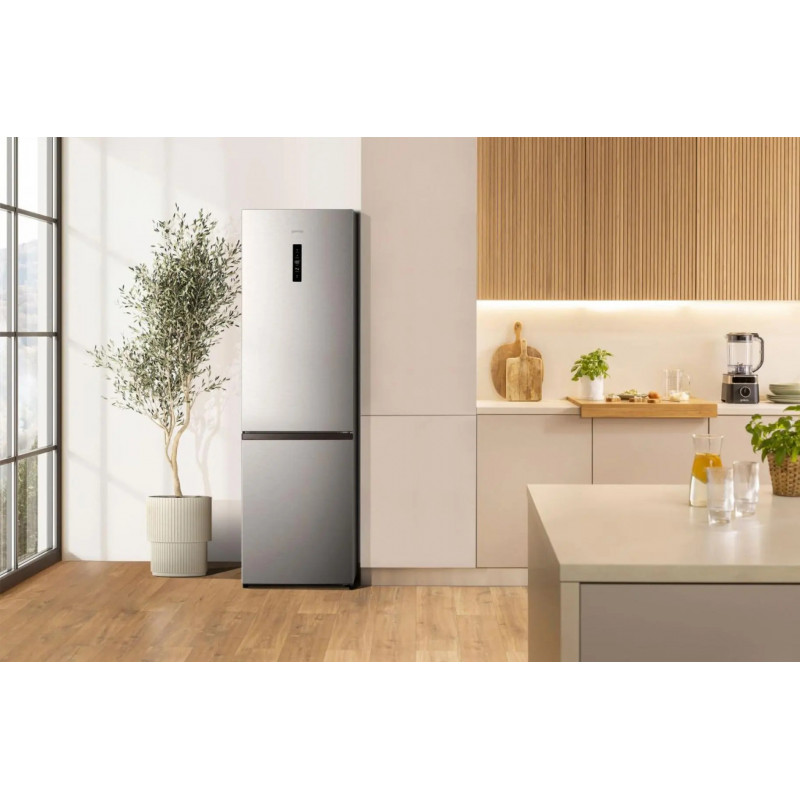 Combinado frigorífico-congelador independente Gorenje NRK620DAXL4 NoFrost Plus, 331 L total, Dark Inox, classe energética D