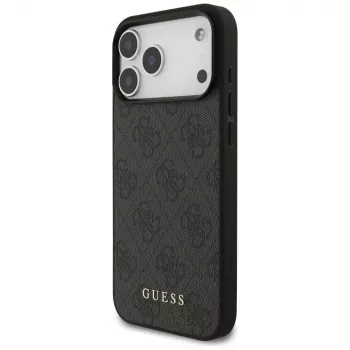 Capa de proteção GUESS 4G Classic para iPhone 18 Pro Max / 17 Pro Max - Preto
