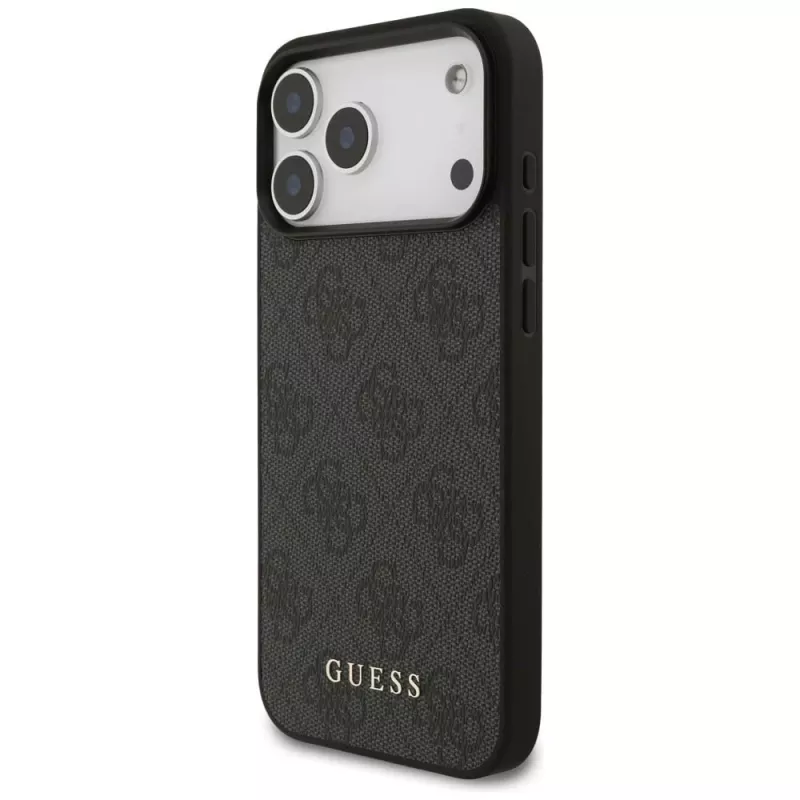 Capa de proteção GUESS 4G Classic para iPhone 18 Pro Max / 17 Pro Max - Preto