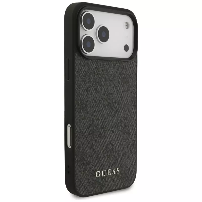 Capa de proteção GUESS 4G Classic para iPhone 18 Pro Max / 17 Pro Max - Preto