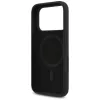 Capa MagSafe Karl Lagerfeld Silikon Karl & Choupette Ring para iPhone 17 Pro Max - Preto