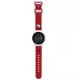 Pulseira universal de silicone Hello Kitty 22mm Cabeça da Kitty Vermelha