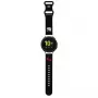 Pulseira universal de silicone Hello Kitty com design de cabeça da Kitty, Preto, 20mm