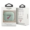Capa de silicone GUESS Vintage para AirPods Pro - Azul Fuchsia