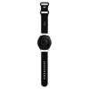 Pulseira de silicone Hello Kitty com cabeça da Kitty para smartwatches, 22 mm, Preto
