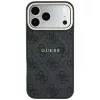 Capa MagSafe GUESS Embossed 4G Classic para iPhone 17 Pro / 18 Pro - Preto