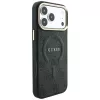 Capa MagSafe GUESS Embossed 4G Classic para iPhone 17 Pro / 18 Pro - Preto