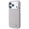 Capa MagSafe Karl Lagerfeld Grained Mono Resin Logo para iPhone 18 Pro / 17 Pro - Rosa