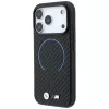 BMW M Capa MagSafe Carbon Printed Ring para iPhone 18 Pro Max / 17 Pro Max - preta