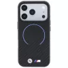 BMW M Capa MagSafe Carbon Printed Ring para iPhone 18 Pro Max / 17 Pro Max - preta