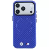 BMW M Capa MagSafe Carbon Printed Ring para iPhone 18 Pro / 17 Pro - azul