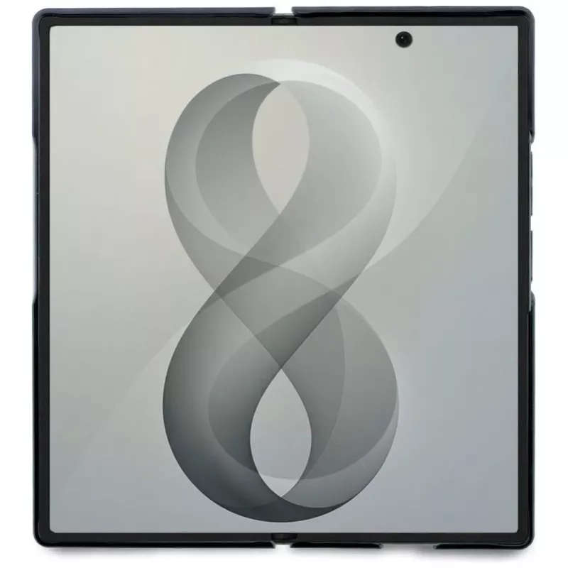 GUESS Capa MagSafe 4G Classic para Samsung Galaxy Z Fold 8 Ultra - castanha