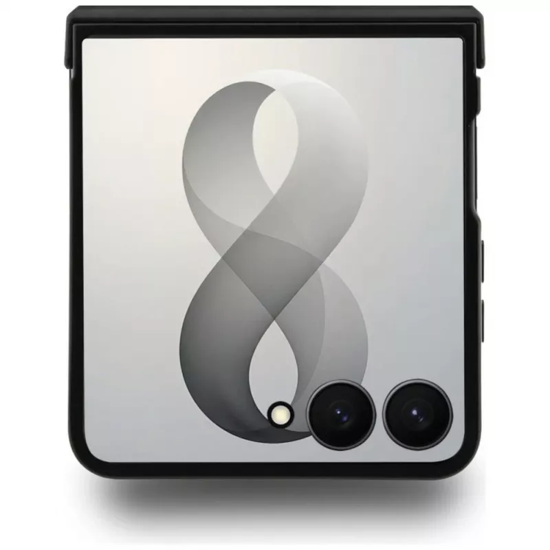 GUESS Capa Big 4G Logo para Samsung Galaxy Z Flip 5 - preta