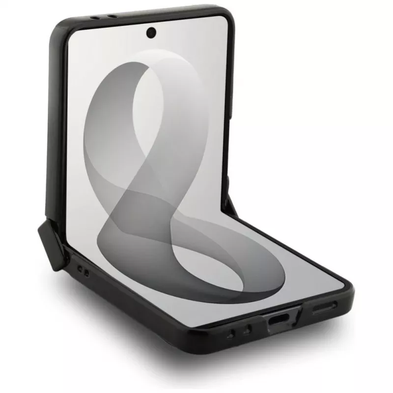 GUESS Capa Big 4G Logo para Samsung Galaxy Z Flip 5 - preta