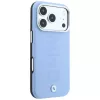 BMW Capa MagSafe Sign Centered Deboss para iPhone 18 Pro / 17 Pro - azul