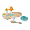 Janod Pure Mesa de atividades musical de madeira com xilofone, tambor, raspador e maraca – certificada FSC, a partir dos 12 meses