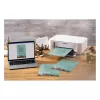 SIGEL DP642 Papel de carta de Natal, motivo natalício verde, A4, 90 g/m2, 100 folhas