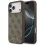 GUESS Capa 4G Classic para iPhone 18 Pro Max / 17 Pro Max - castanha