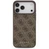 GUESS Capa 4G Classic para iPhone 18 Pro Max / 17 Pro Max - castanha