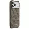 GUESS Capa 4G Classic para iPhone 18 Pro Max / 17 Pro Max - castanha