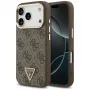 Capa MagSafe GUESS 4G Triangle Logo para iPhone 17 Pro / 18 Pro - Castanho