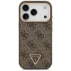 Capa MagSafe GUESS 4G Triangle Logo para iPhone 17 Pro / 18 Pro - Castanho