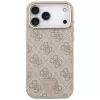 Capa MagSafe GUESS 4G Triangle Logo para iPhone 18 Pro Max / 17 Pro Max - Ouro rosa