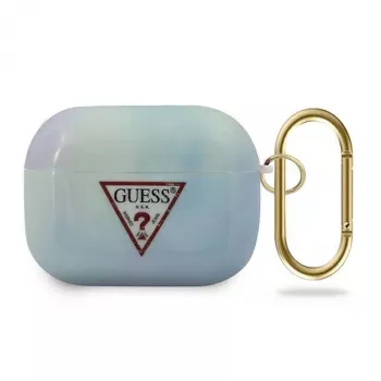 Capa para AirPods Pro GUESS Azul coleção Tie & Dye