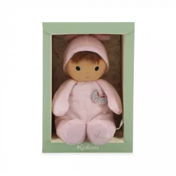 Peluche de pano Kaloo Camellia 24 cm em caixa de presente, coleção Tendresse
