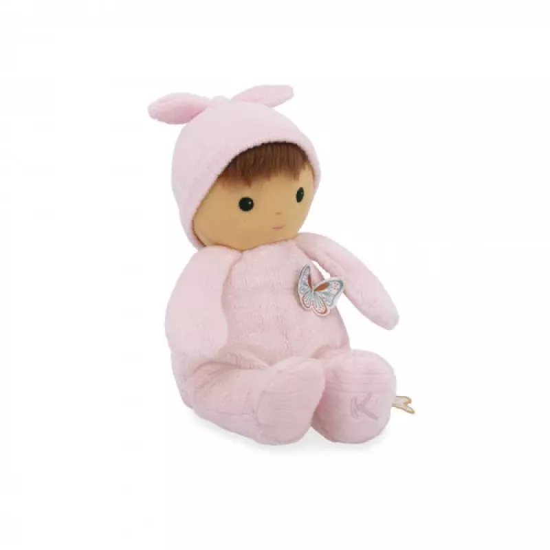 Peluche de pano Kaloo Camellia 24 cm em caixa de presente, coleção Tendresse