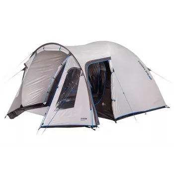 Tenda de cúpula High Peak TESSIN 5.0 CLIMATE PROTECTION 80, 5 pessoas, cinzento/azul