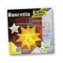 Folia Papéis dobrados Bascetta Estrela Midi - 32 folhas 15x15cm cores sortidas