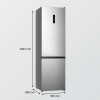 Combinado frigorífico-congelador independente Gorenje NRK620EAXL4, capacidade total 331L, NoFrost Plus, aspeto aço inoxidável, classe energética E