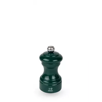 PEUGEOT Saveurs Bistro moinho de pimenta 10 cm madeira lacada verde-floresta