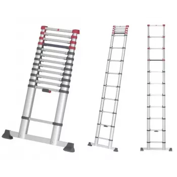 Hailo T80 FlexLine escada de 9 degraus