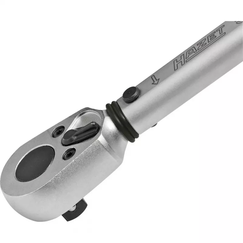 HAZET 5121-2CLT chave dinamométrica de 1/2 polegadas com catraca reversível, 20-120 Nm, DIN EN ISO 6789-2:2017, certificado de calibração