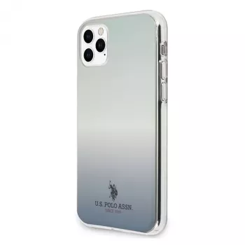 U.S. POLO ASSN. US Polo USHCN58TRDGLB Capa traseira para iPhone 11 Pro com padrão gradiente azul