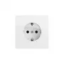 Gira 446670 Tomada SCHUKO, encastrar, branco puro brilhante, 16 A, 250 V, System 55