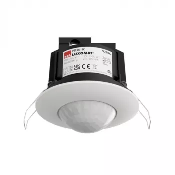 BEG BRCK LUXOMAT PD3N-1C Detetor de movimento PIR de montagem no teto, 1 canal, 230V, 360°, branco