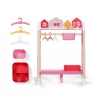 ZAPF CREATION BABY born Roupeiro de bonecas com caixas de arrumação e cabides