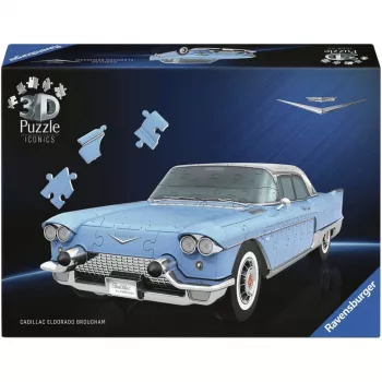 Ravensburger Puzzle 3D Iconics: Cadillac Eldorado Brougham (162 peças)