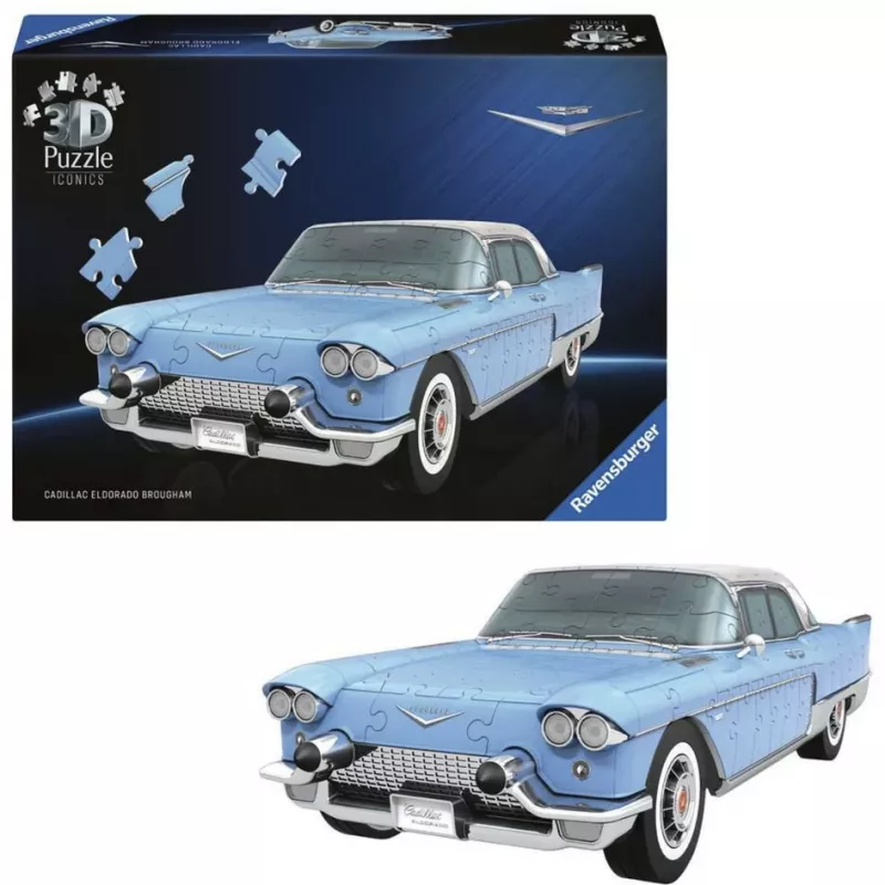 Ravensburger Puzzle 3D Iconics: Cadillac Eldorado Brougham (162 peças)