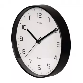 Relógio de parede MAULdrip 25 cm quartzo preto