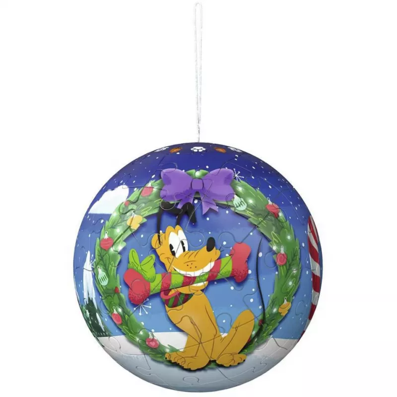 Conjunto de bolas de Natal 3D Ravensburger Disney (2 x 27 peças)