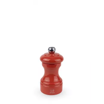 Moinho de pimenta Peugeot Saveurs Bistro 10 cm madeira lacada terracota